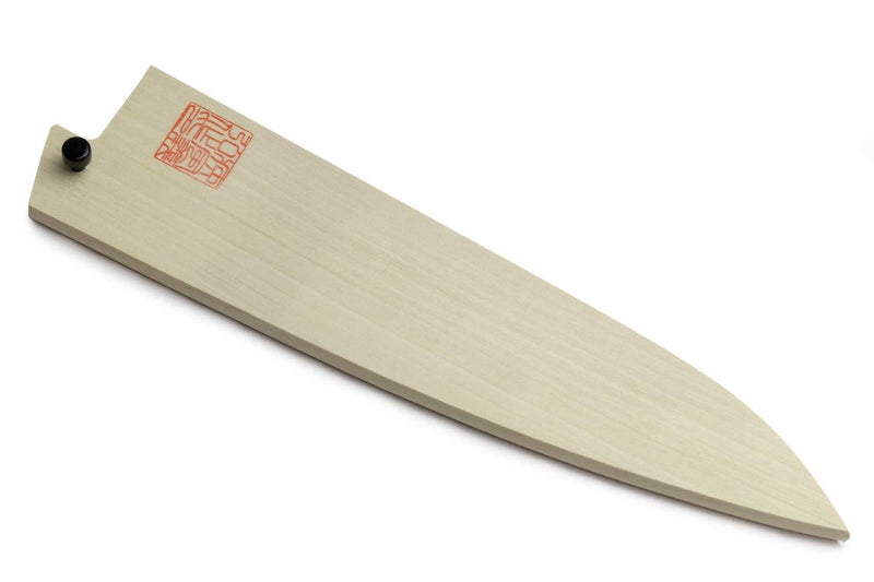 Yoshihiro Natural Magnolia Wood Saya Cover Blade Protector for Gyuto 210mm - Image 1